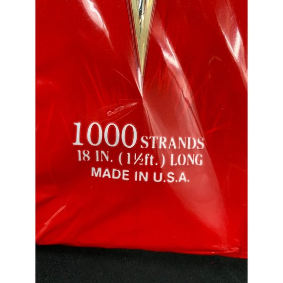 Vintage Bright Star Icicles (Tinsile) 7 Boxes Total of 16000 Stands - Picture 3 of 11